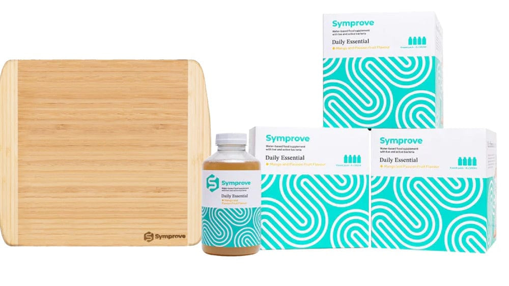 Symprove 12 Week Bundle + Chopping Board Worth €214.99